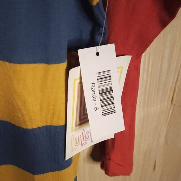 Lularoe Womens New Stripe Floral Long Sleeve Tunic Bundle Small - Picture 6 of 9